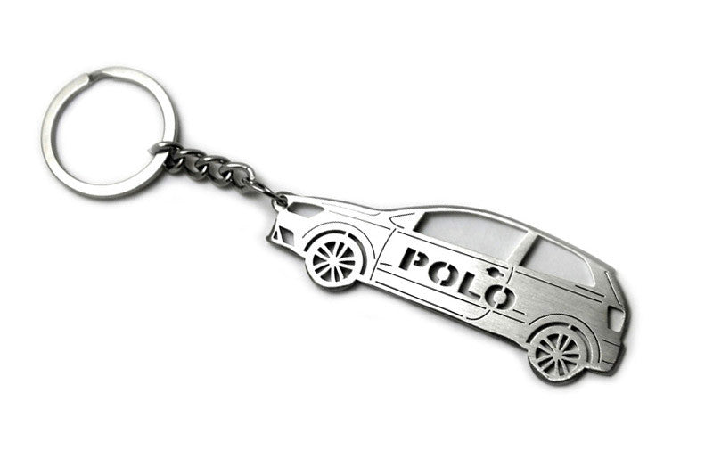 Car Keychain for Volkswagen Polo V 3D (type STEEL) Keychains opdesign