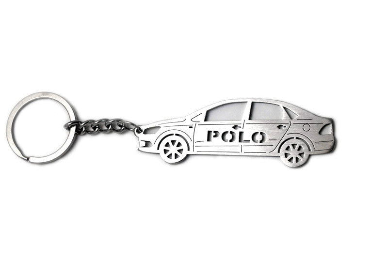 Car Keychain for Volkswagen Polo V 4D (type STEEL) Keychains opdesign