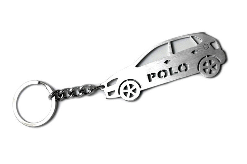 Car Keychain for Volkswagen Polo V 5D (type STEEL) - decoinfabric