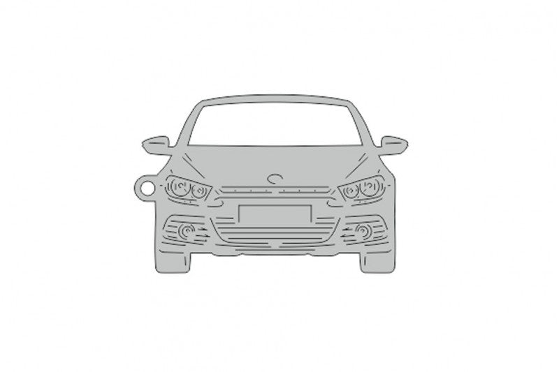 Car Keychain for Volkswagen Scirocco III (type FRONT) Keychains opdesign