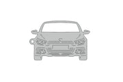 Car Keychain for Volkswagen Scirocco III (type FRONT) Keychains opdesign