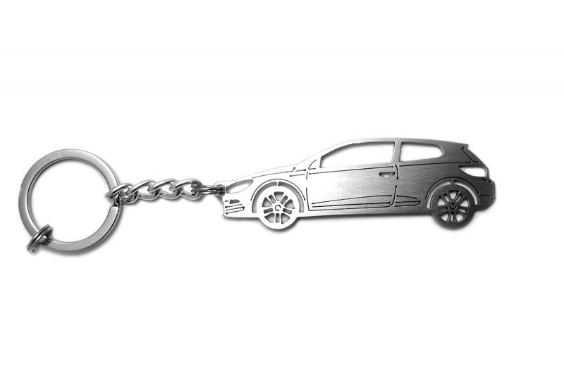 Car Keychain for Volkswagen Scirocco III (type STEEL) - decoinfabric