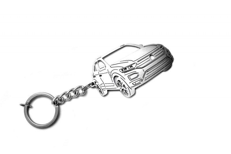 Car Keychain for Volkswagen T-Roc (type 3D) - decoinfabric