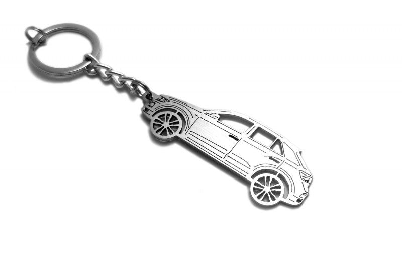 Car Keychain for Volkswagen T-Roc (type STEEL) - decoinfabric