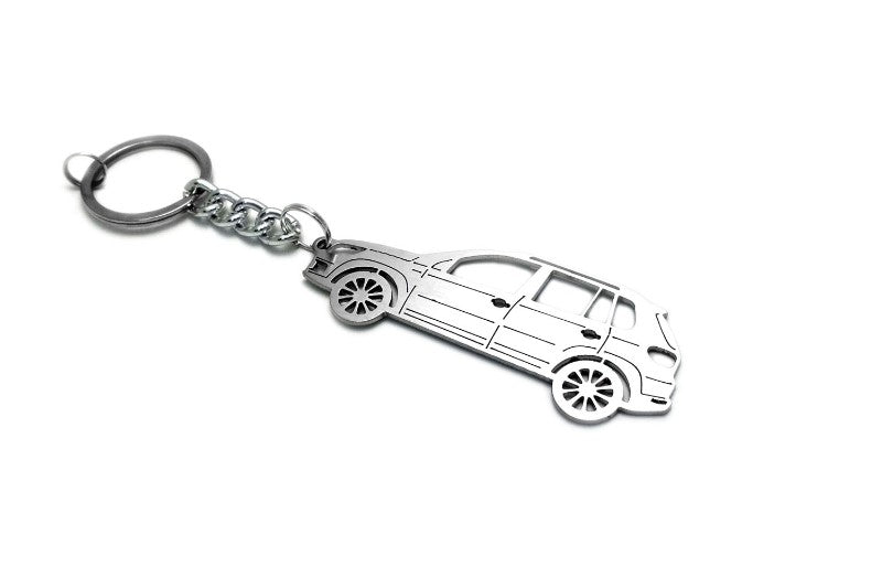 Car Keychain for Volkswagen Tiguan I (type STEEL) - decoinfabric