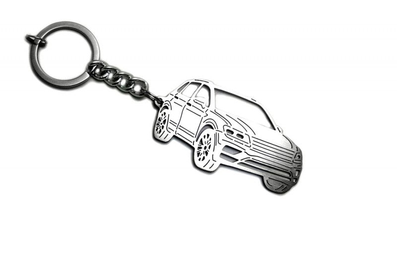 Car Keychain for Volkswagen Tiguan II (type 3D) - decoinfabric