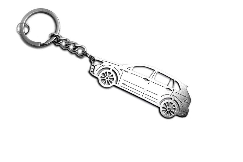 Car Keychain for Volkswagen Tiguan II (type STEEL) - decoinfabric