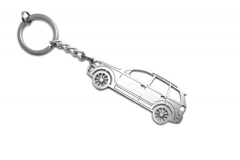 Car Keychain for Volkswagen Touareg I (type STEEL) - decoinfabric