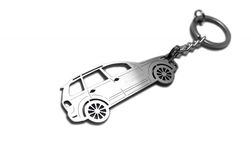 Car Keychain for Volkswagen Touareg I (type STEEL) - decoinfabric