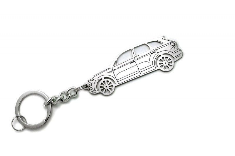 Car Keychain for Volkswagen Touareg III (type STEEL) - decoinfabric