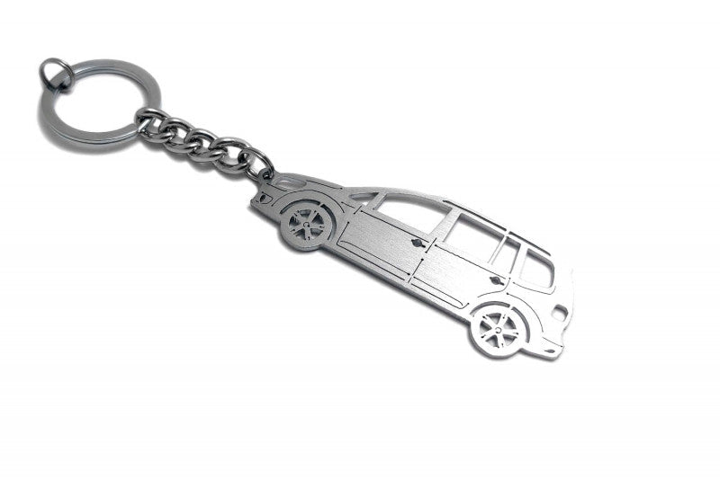 Car Keychain for Volkswagen Touran II (type STEEL) - decoinfabric