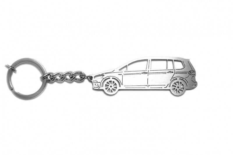 Car Keychain for Volkswagen Touran III (type STEEL) - decoinfabric