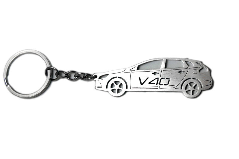 Car Keychain for Volvo S40 II (type STEEL) Keychains opdesign