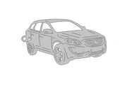 Car Keychain for Volvo XC60 I (type 3D) Keychains opdesign
