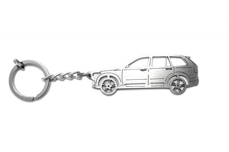 Car Keychain for Volvo XC90 II (type STEEL)