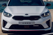 KIA Radiator grille emblem with Ceed logo KIA emblems decoinfabric