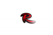 KIA Radiator grille emblem with R logo KIA emblems decoinfabric