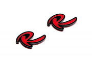 KIA emblem (badges) for fenders with R logo KIA emblems decoinfabric