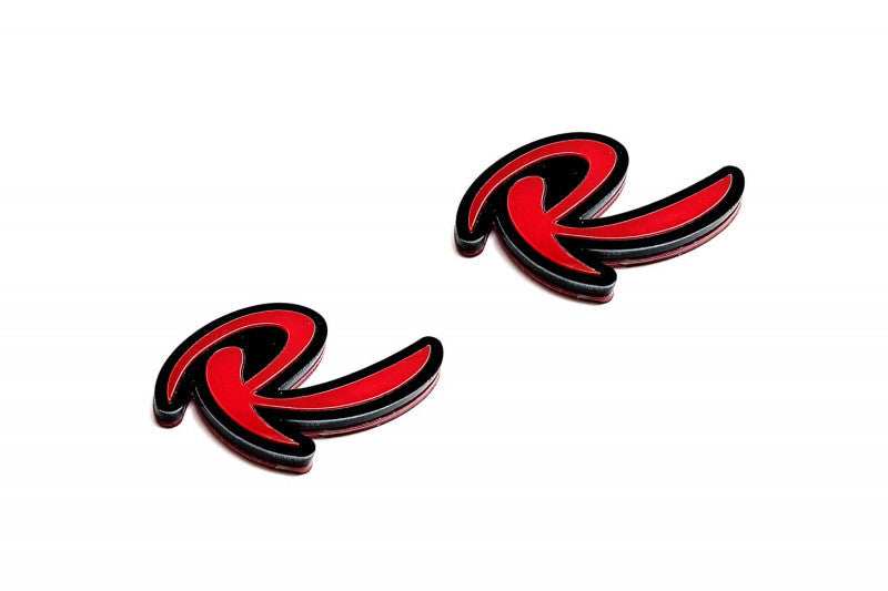 Emblema della griglia del radiatore DODGE con logo R/T