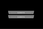KIA Cerato III 2013-2018 Auto Door Sills With Logo Cerato KIA Led Door Sills opdesign