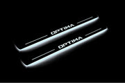 KIA Optima IV 2015-2019 Door Sill Lights With Logo Optima KIA Led Door Sills opdesign