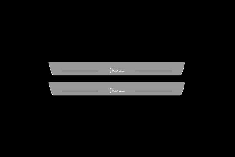 Lancia Thema 2011-2014 Led Door Sills With Logo Thema Lancia Led Door Sills opdesign