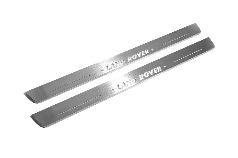 Land Rover Discovery III 2004-2009 LED Door Sill With Logo Land Rover Land Rover Led Door Sills opdesign