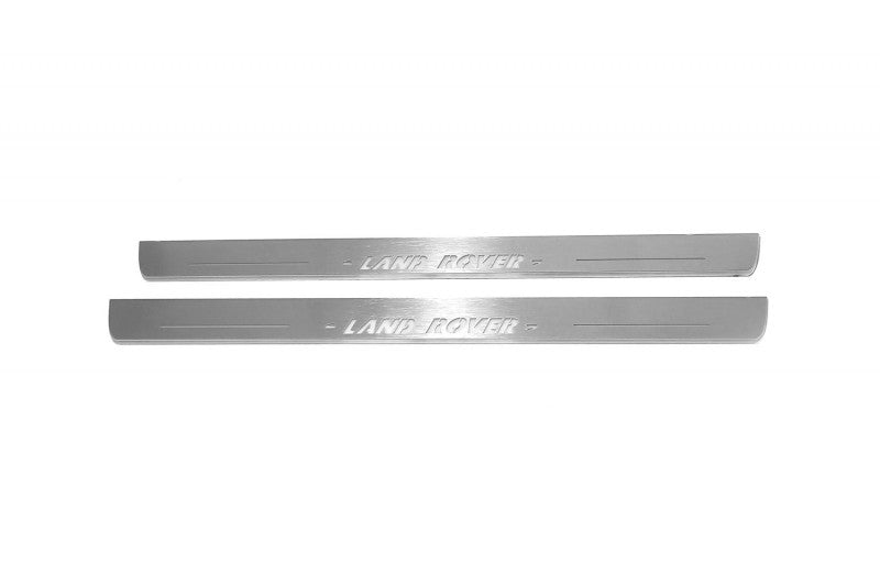 Land Rover Discovery III 2004-2009 LED Door Sill With Logo Land Rover Land Rover Led Door Sills opdesign