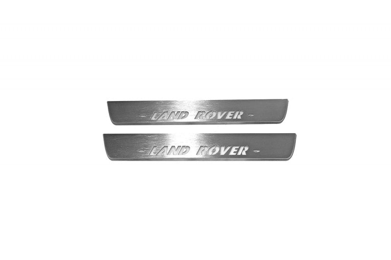 Land Rover Discovery III 2004-2009 LED Door Sill With Logo Land Rover Land Rover Led Door Sills opdesign