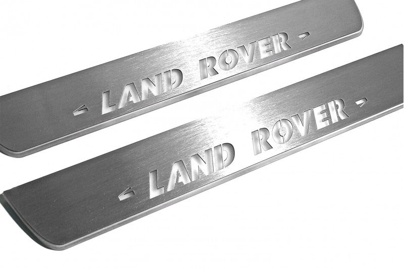 Land Rover Discovery III 2004-2009 LED Door Sill With Logo Land Rover Land Rover Led Door Sills opdesign