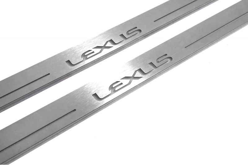 Lexus LX III 2008+ Auto Door Sill Plates With Logo Lexus Lexus Led Door Sills opdesign