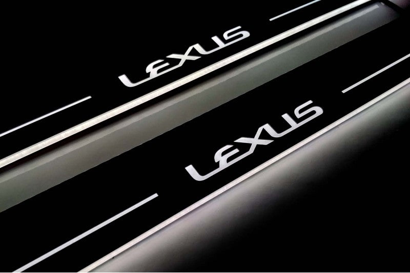 Lexus RX IV 2015-2023 Car Sill With Logo Lexus Lexus Led Door Sills opdesign