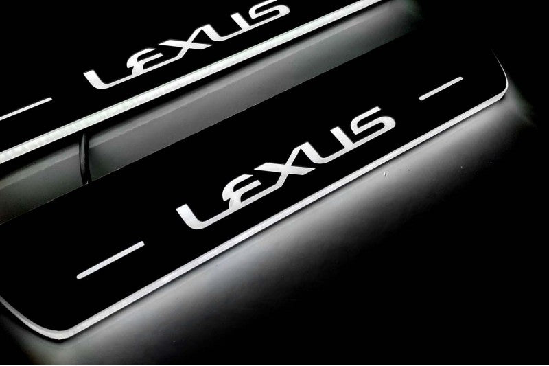 Lexus RX IV 2015-2023 Car Sill With Logo Lexus Lexus Led Door Sills opdesign