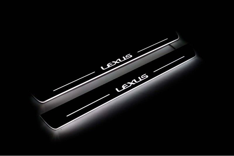 Lexus RX IV 2015-2023 Car Sill With Logo Lexus Lexus Led Door Sills opdesign