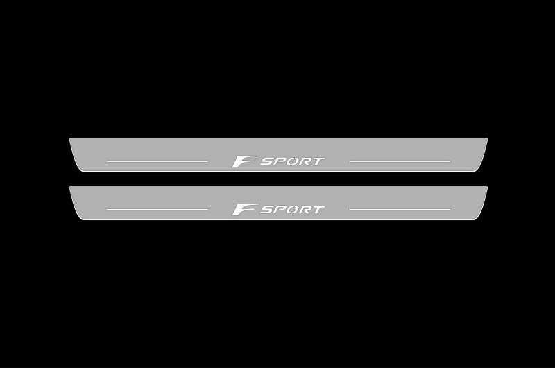 Lexus IS III 2013-2020 Led Door Sills With Logo F Sport Lexus Led Door Sills opdesign