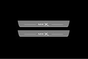 Lincoln MKX II 2016-2018 LED Door Sills PRO With Logo MKX Lincoln Led Door Sills opdesign