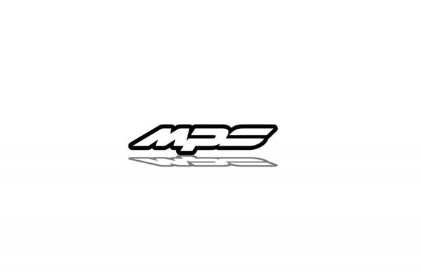Mazda tailgate trunk rear emblem with MPS logo