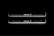 Mazda 3 II 2009-2013 LED Door Sills PRO With Logo Mazda 3 Mazda Led Door Sills opdesign