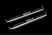 Mazda 3 II 2009-2013 LED Door Sills PRO With Logo Mazda 3 Mazda Led Door Sills opdesign