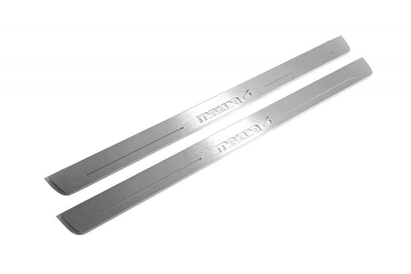 Mazda 6 II 2008-2012 Auto Door Sills With Logo Mazda 6 Mazda Led Door Sills opdesign