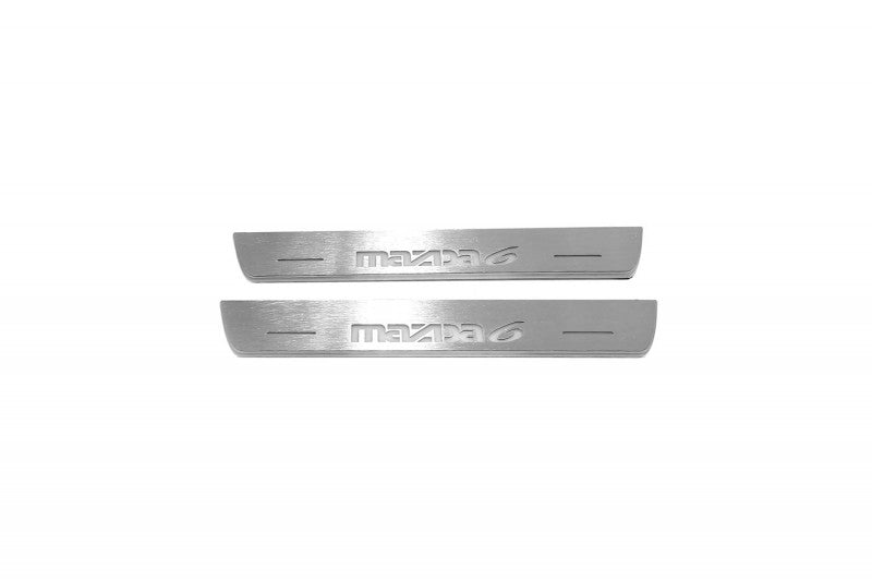 Mazda 6 II 2008-2012 Auto Door Sills With Logo Mazda 6 Mazda Led Door Sills opdesign