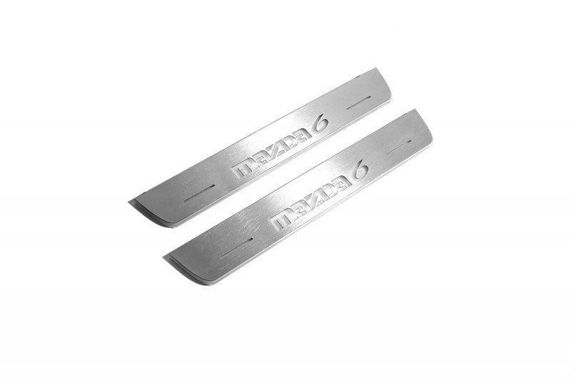 Mazda 6 II 2008-2012 Auto Door Sills With Logo Mazda 6 Mazda Led Door Sills opdesign