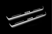 Mazda CX-9 II 2016+ LED Car Door Sill With Logo CX-9 Mazda Led Door Sills opdesign