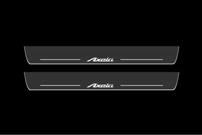 Mazda 3 III 2013-2019 LED Door Sill With Logo Axela Mazda Led Door Sills opdesign