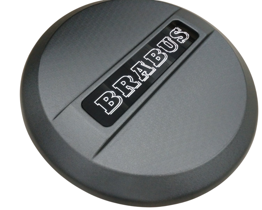 Mercedes-Benz G-Class W463A Spare Tire Cover with BRABUS logo (type 2) Mercedes-Benz G-Class Spare Tire Cover decoinfabric