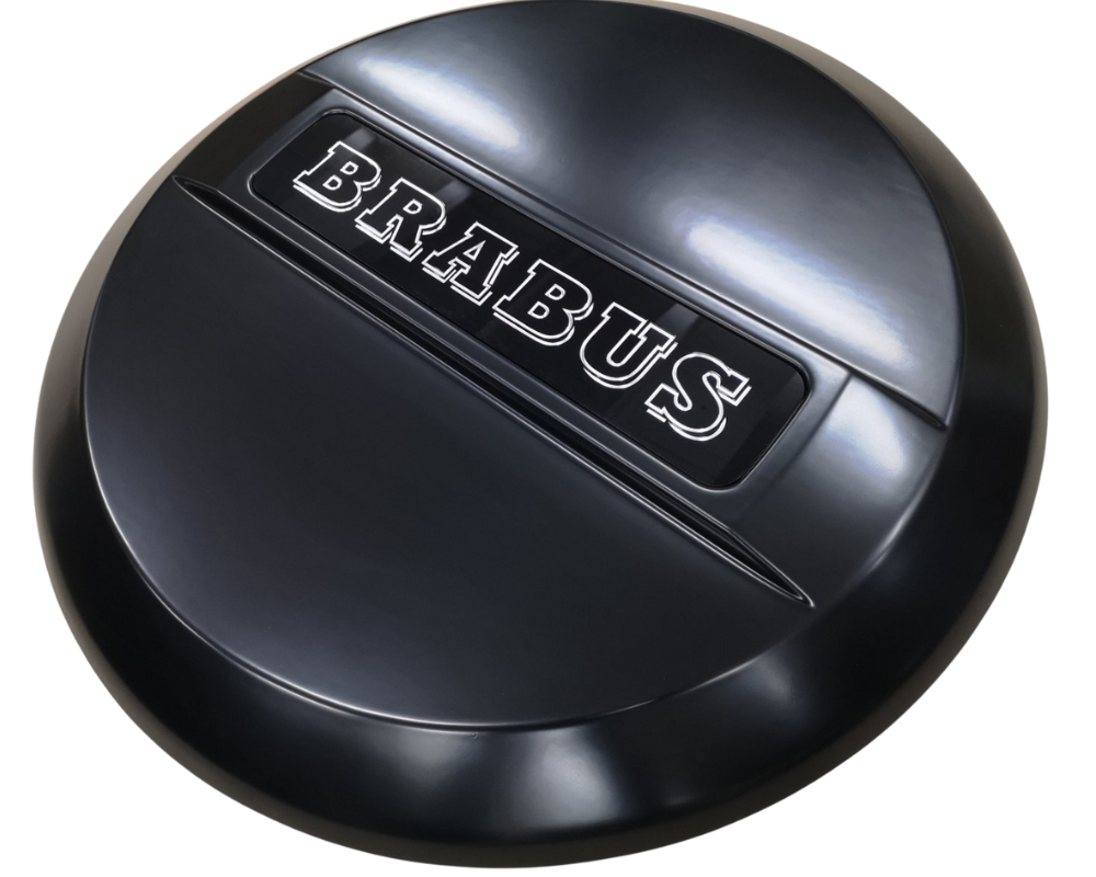 Mercedes-Benz G-Class W464 Spare Tire Cover with BRABUS logo Mercedes-Benz G-Class Spare Tire Cover decoinfabric