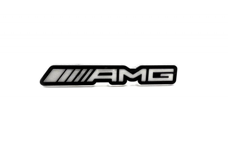Mercedes Radiator grille emblem with AMG logo - decoinfabric