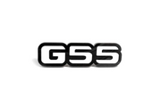 Mercedes G-Class Emblem & Badges set with G55 logo Mercedes emblems decoinfabric BLACK WHITE