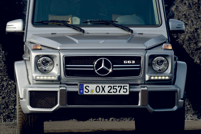 Mercedes Radiator grille emblem with G63 logo - decoinfabric