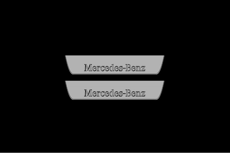 Mercedes GLE II W167 2019+ Auto Door Sills With Logo Mercedes-Benz